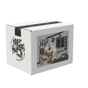 Smoothie-Mix Protein Vanilla Genesis box by The Hulk Lab Nutrition, smooth vanilla flavored protein blend for smoothies