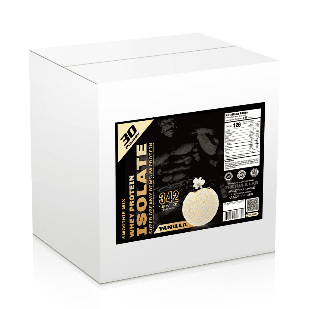 Bulk Whey Protein Isolate ( SmoothieMix 15Lb & 30Lb) Super Creamy