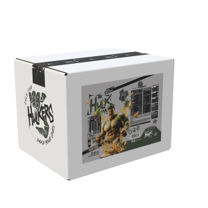 Smoothie-Mix Protein Tropic Fusion box by The Hulk Lab Nutrition, tropical fruit flavored protein blend